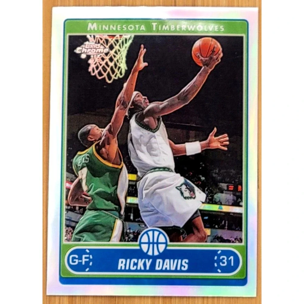 2005-06 TOPPS CHROME RICKY DAVIS‎ REFRACTOR